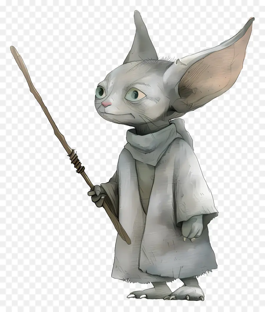 Yoda，Makhluk Dengan Staf PNG