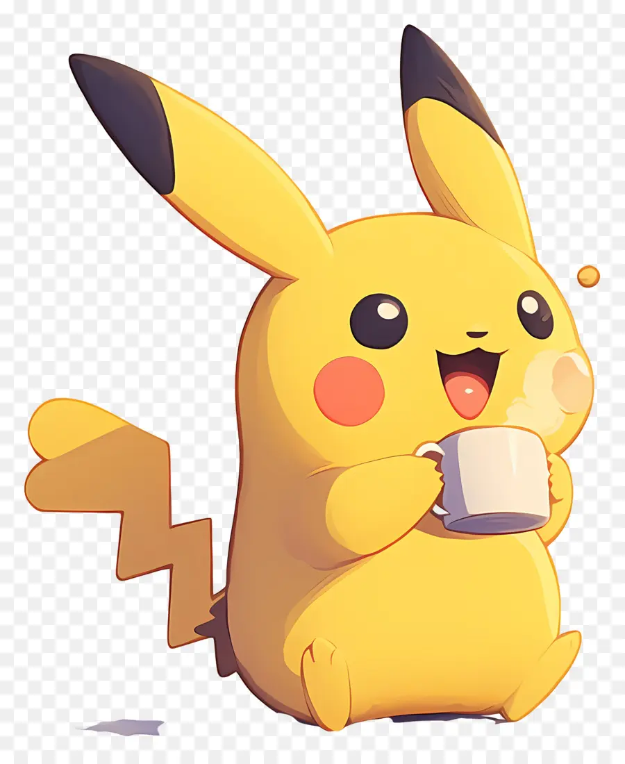 Pikachu，Karakter Kuning PNG