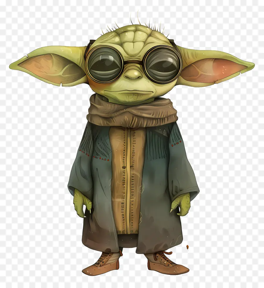 Yoda，Makhluk Hijau Berjubah PNG