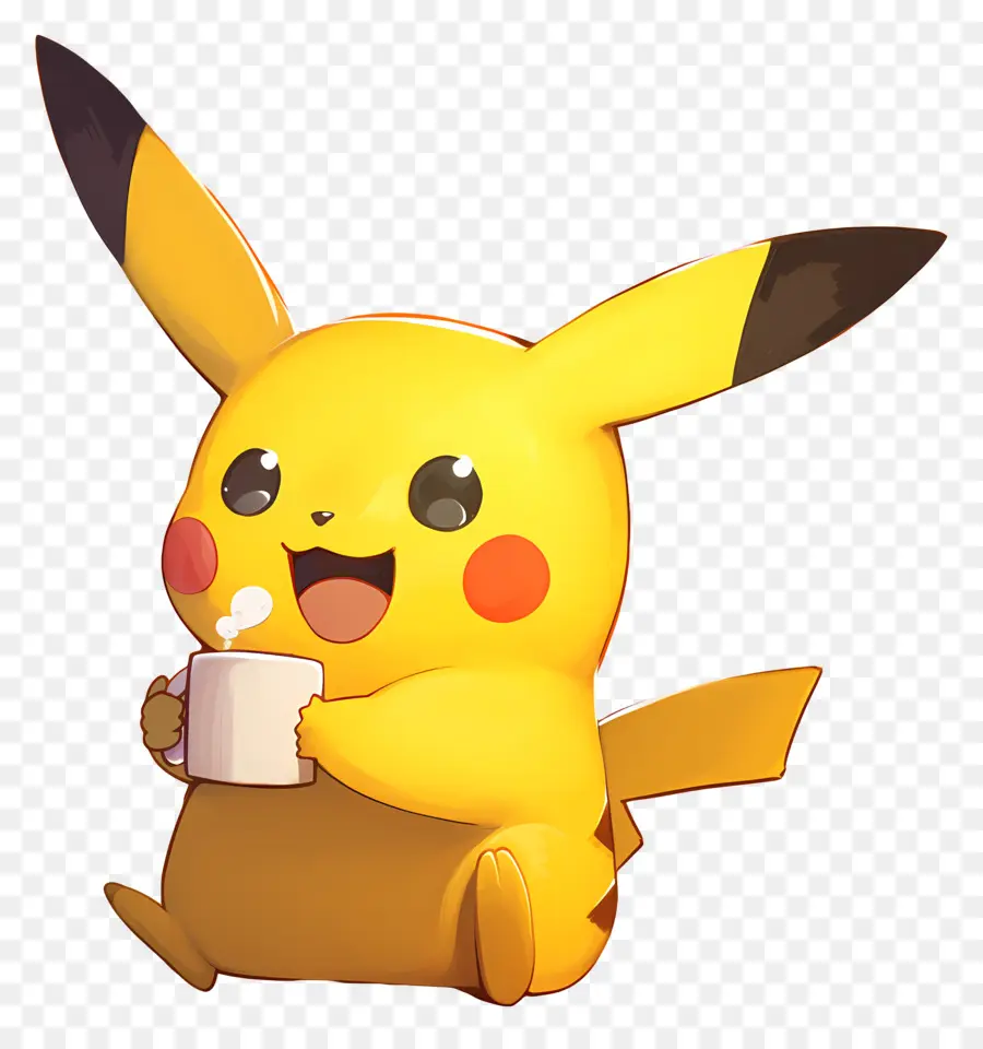 Pikachu，Karakter Kuning PNG