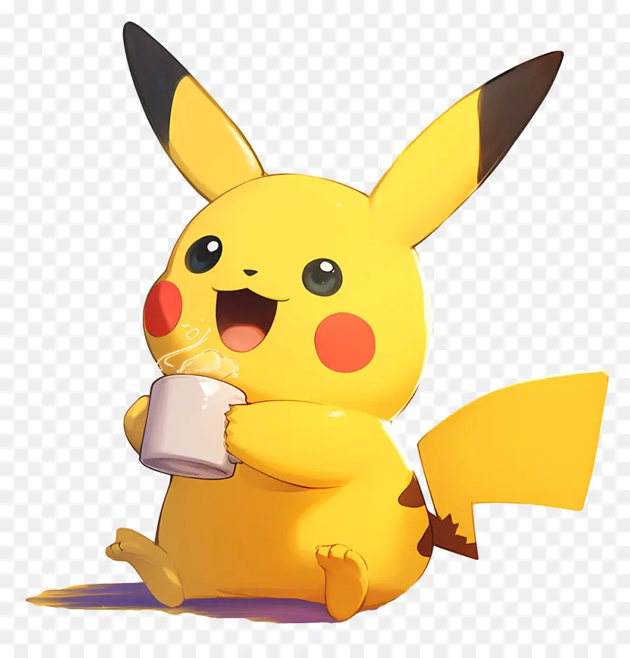 Pikachu，Karakter Kuning PNG