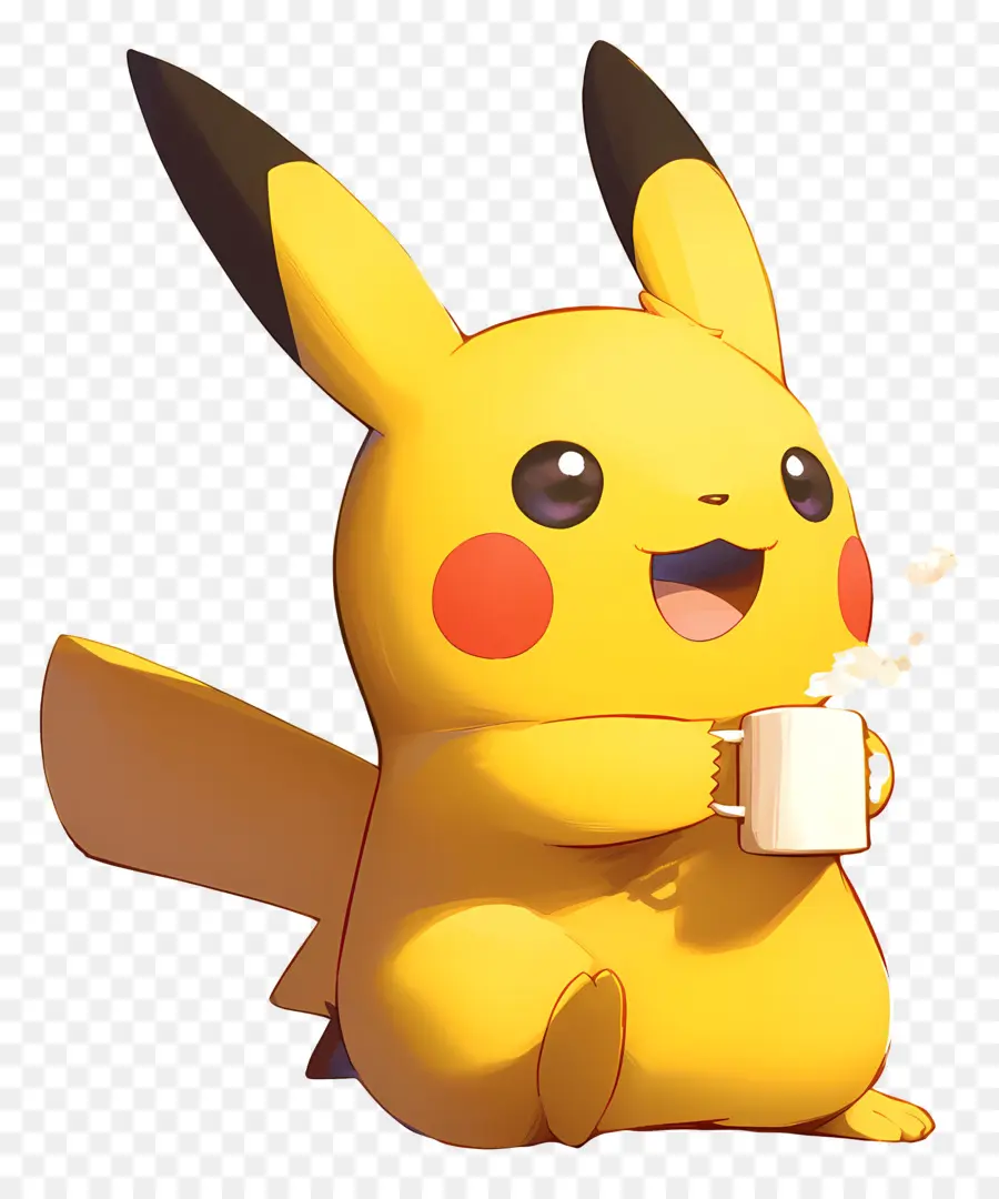 Pikachu，Karakter Kuning PNG