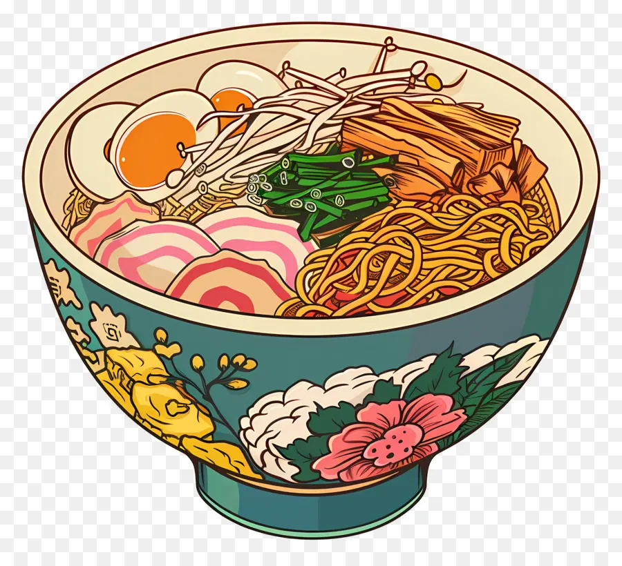 Semangkuk Ramen，Mangkuk Ramen Tradisional PNG