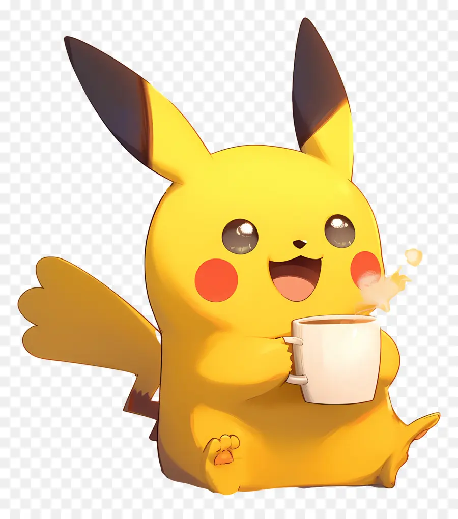 Pikachu，Karakter Kuning PNG