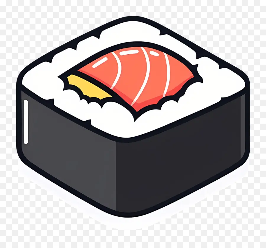 Sushi Gulung，Potongan Sushi PNG