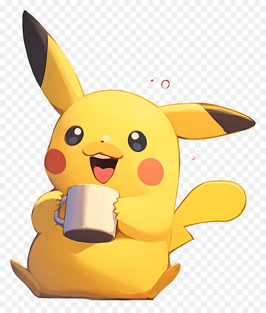 Pikachu，Karakter Kuning PNG