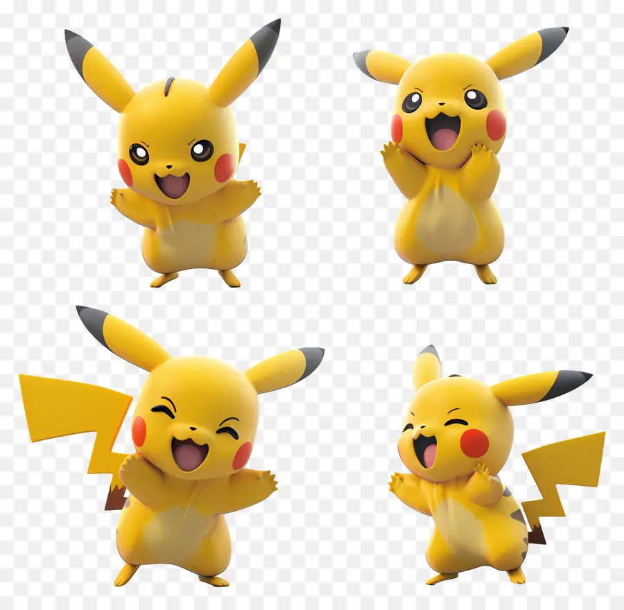 Pikachu Yang Lucu，Pikachu PNG