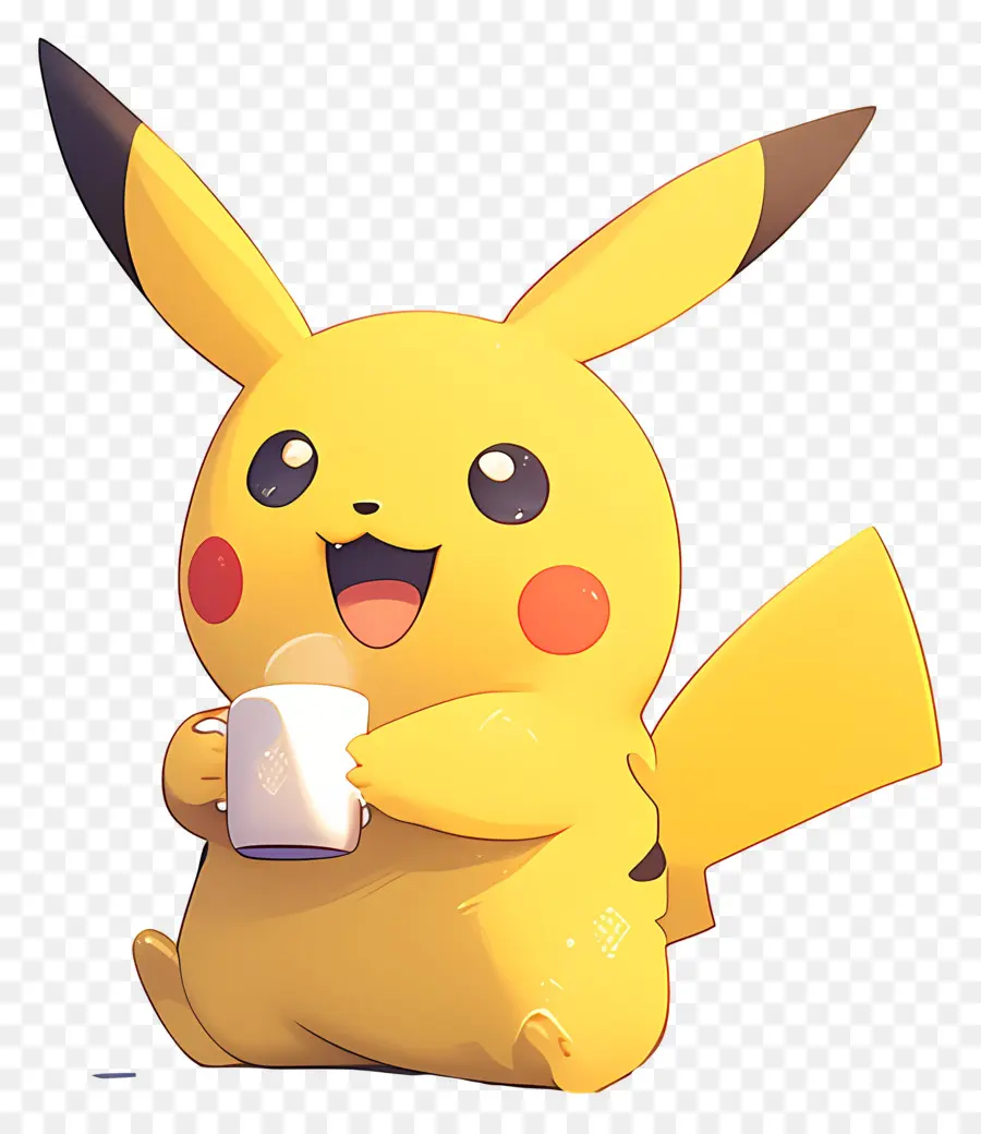 Pikachu，Karakter Kuning PNG