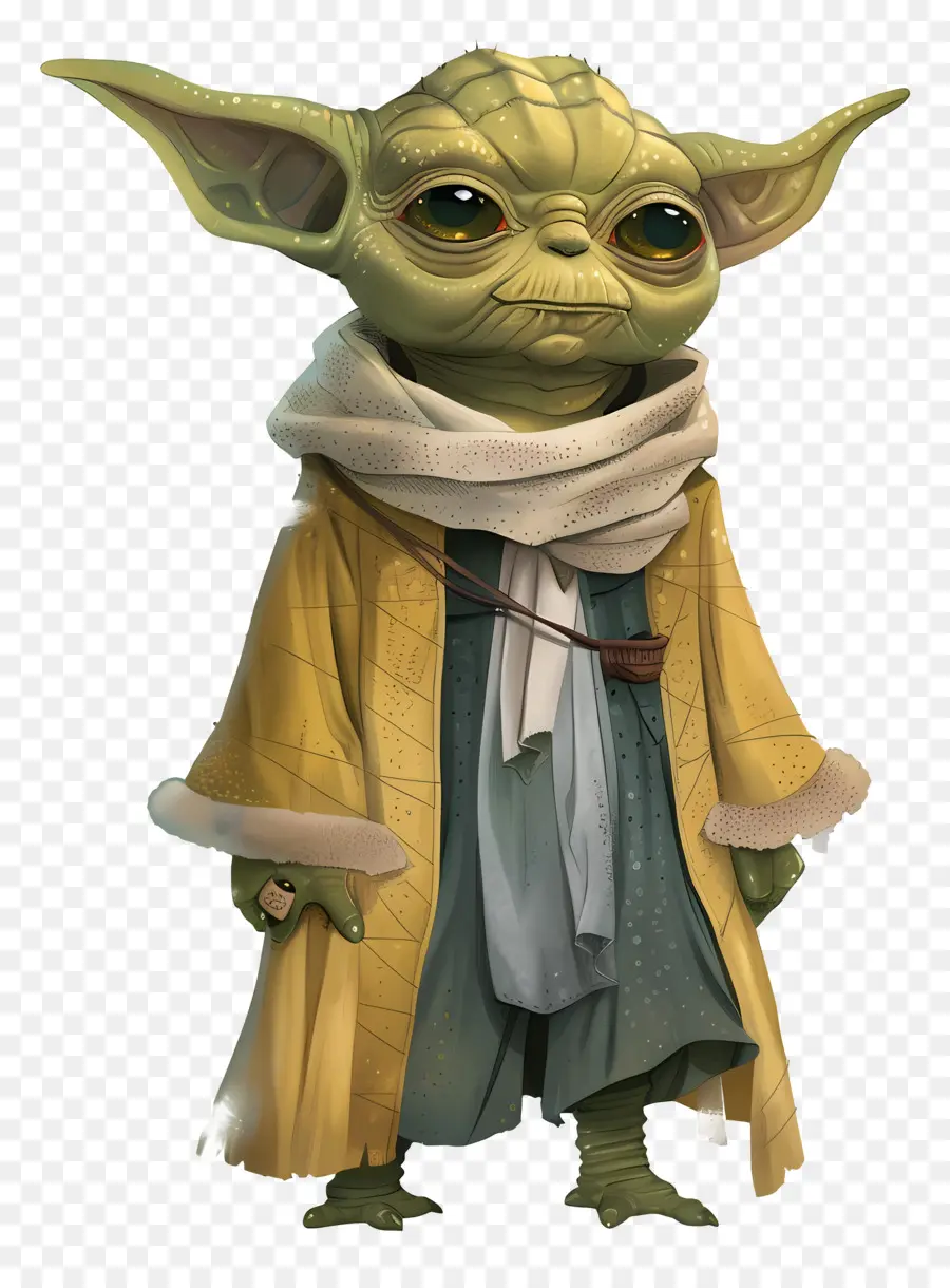 Yoda，Makhluk Hijau Berjubah PNG