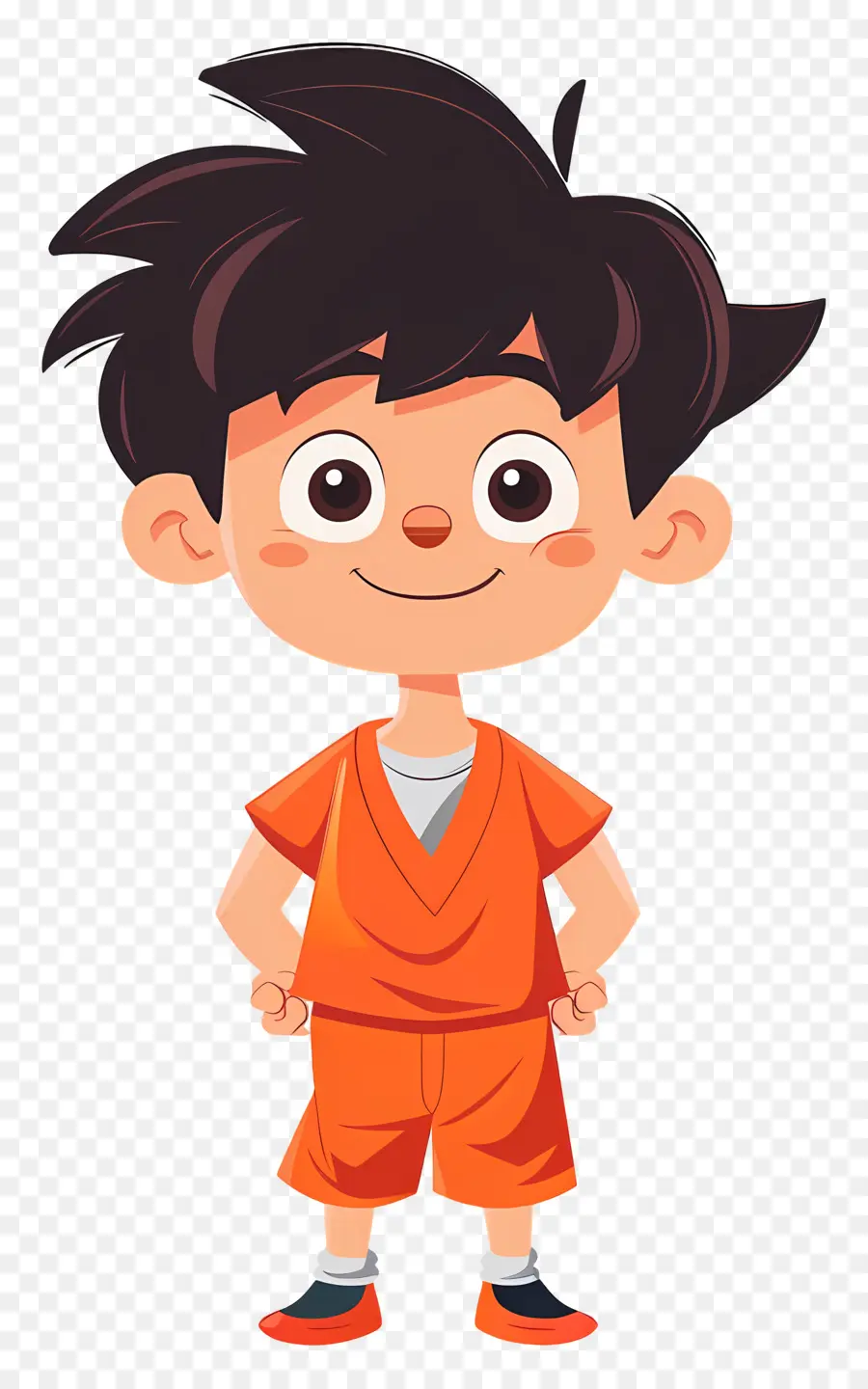 Goku，Bocah Kartun PNG