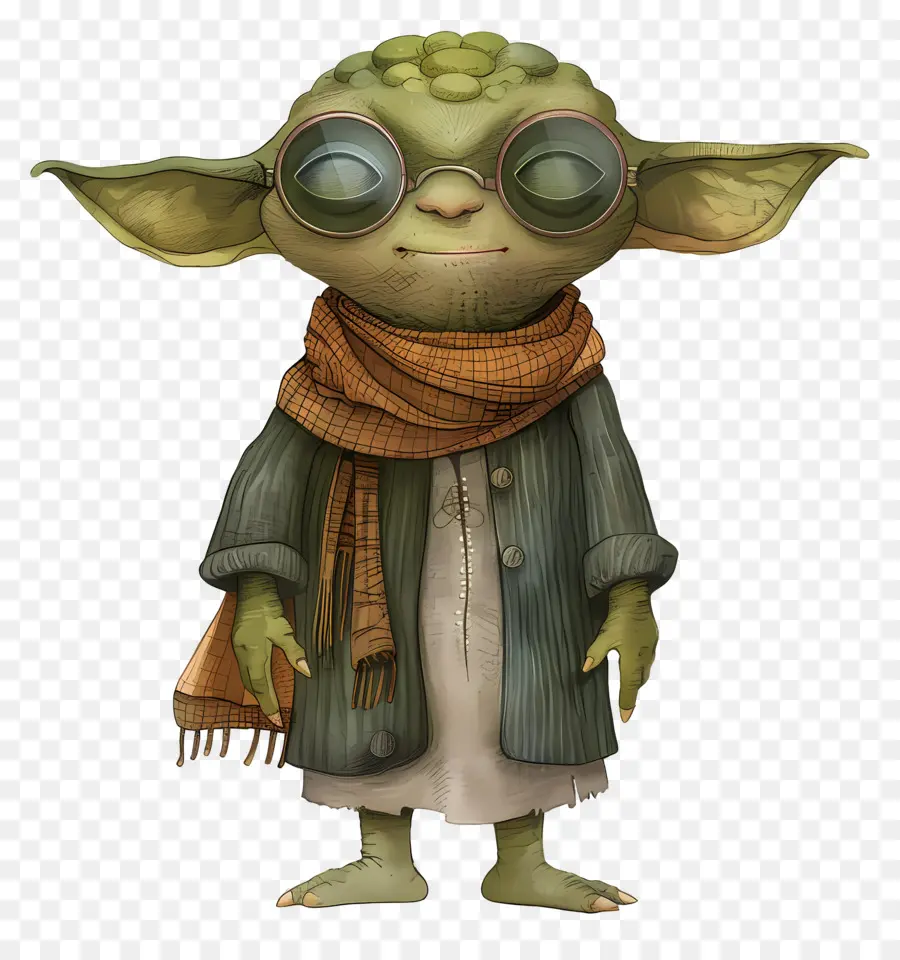 Yoda，Makhluk Hijau Berjubah PNG