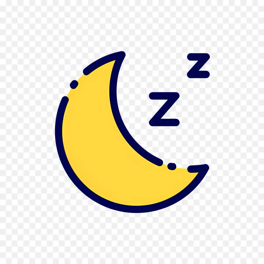 Tidur Zzz，Bulan Dengan Z PNG