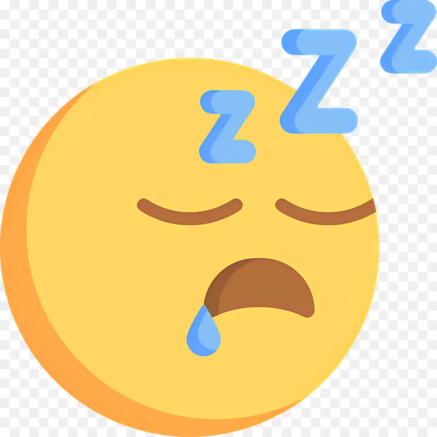 Tidur Zzz，Emoji Tidur PNG