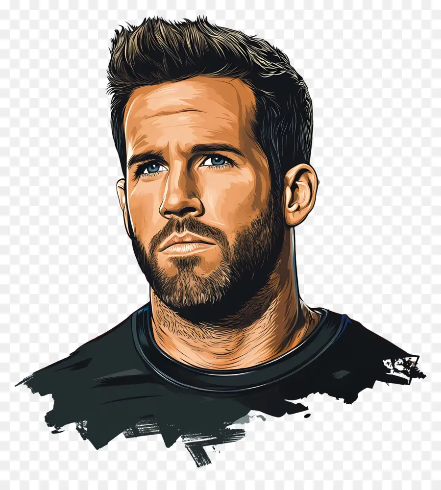 Ryan Reynolds，Manusia Bergambar PNG