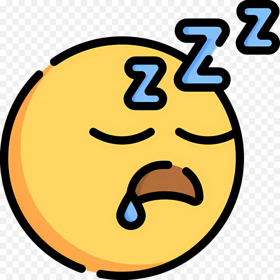 Tidur Zzz，Emoji Tidur PNG