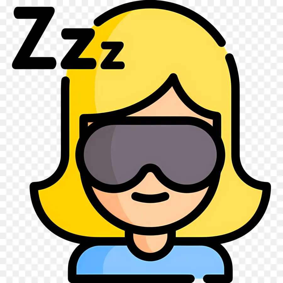 Tidur Zzz，Orang Yang Mengantuk PNG