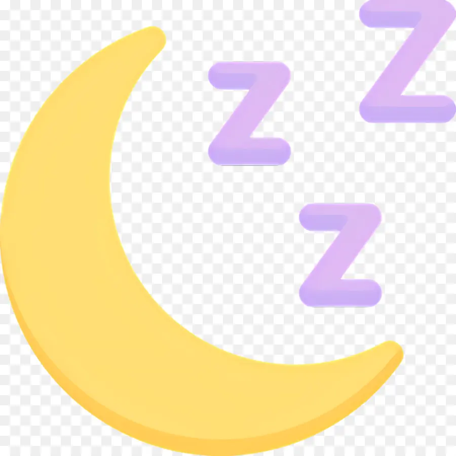 Tidur Zzz，Bulan Dengan Z PNG