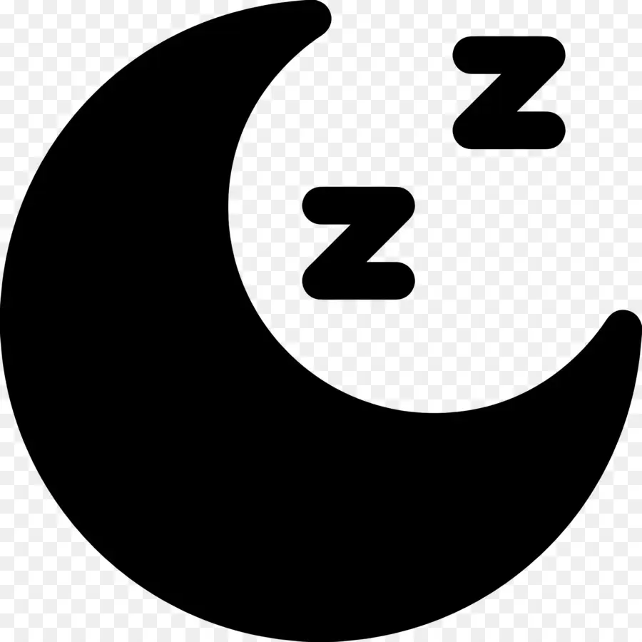 Tidur Zzz，Bulan Dengan Z PNG