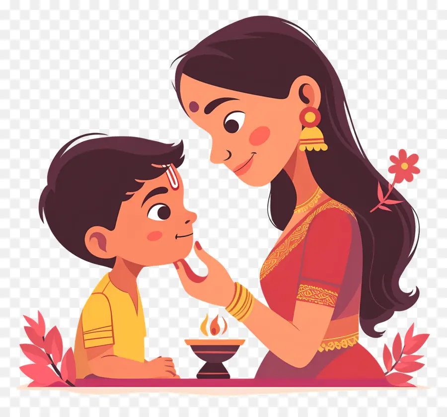 Bhai Dooj，Kakak Dan Kakak PNG