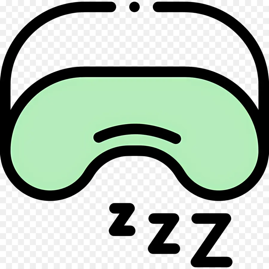 Tidur Zzz，Masker Tidur Dengan Zzz PNG