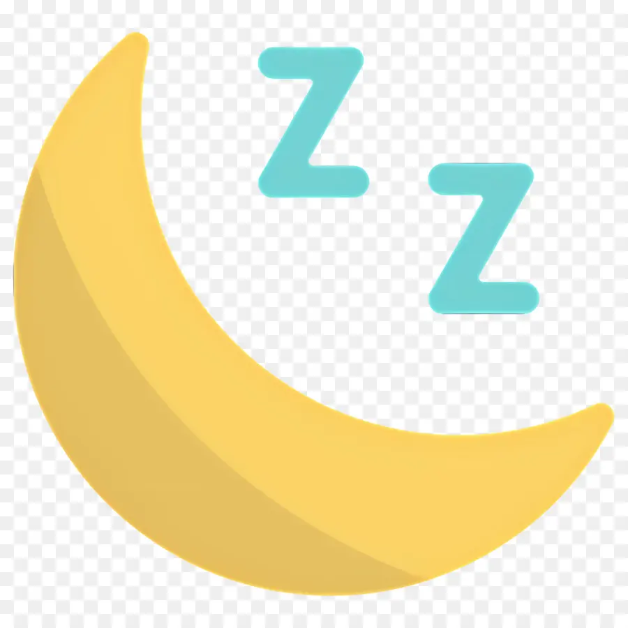 Tidur Zzz，Bulan Dengan Z PNG