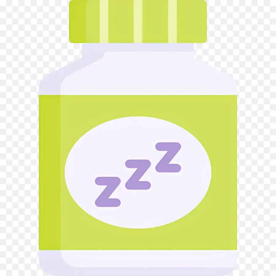 Obat Tidur，Botol Tidur Biru PNG