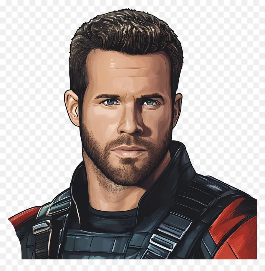 Ryan Reynolds，Ilustrasi Karakter PNG