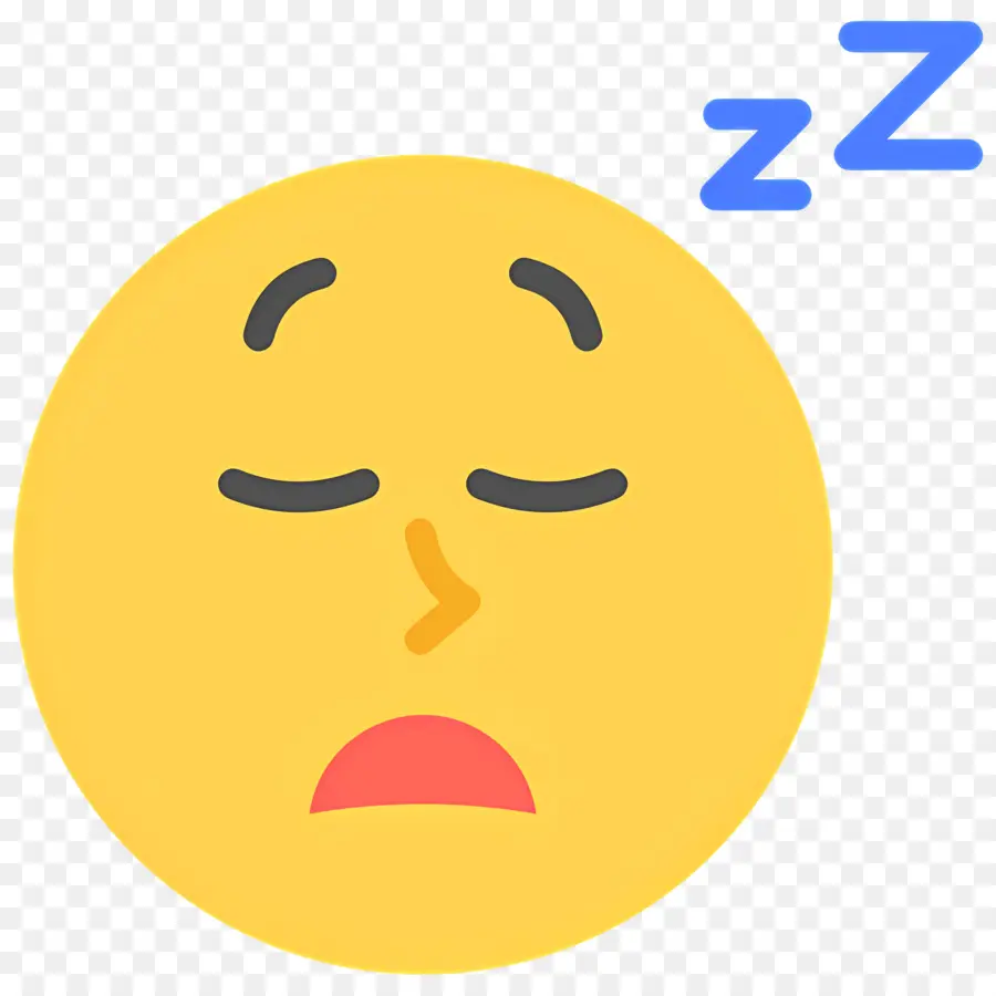 Tidur Zzz，Emoji Tidur PNG