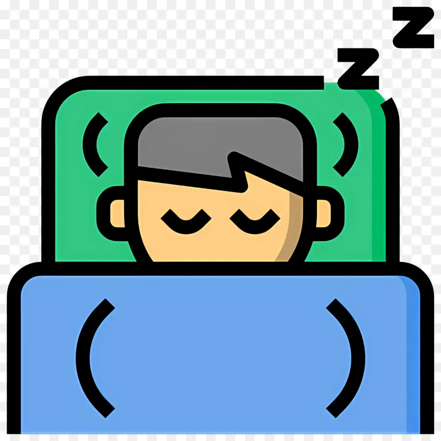 Tidur Zzz，Orang Tidur PNG