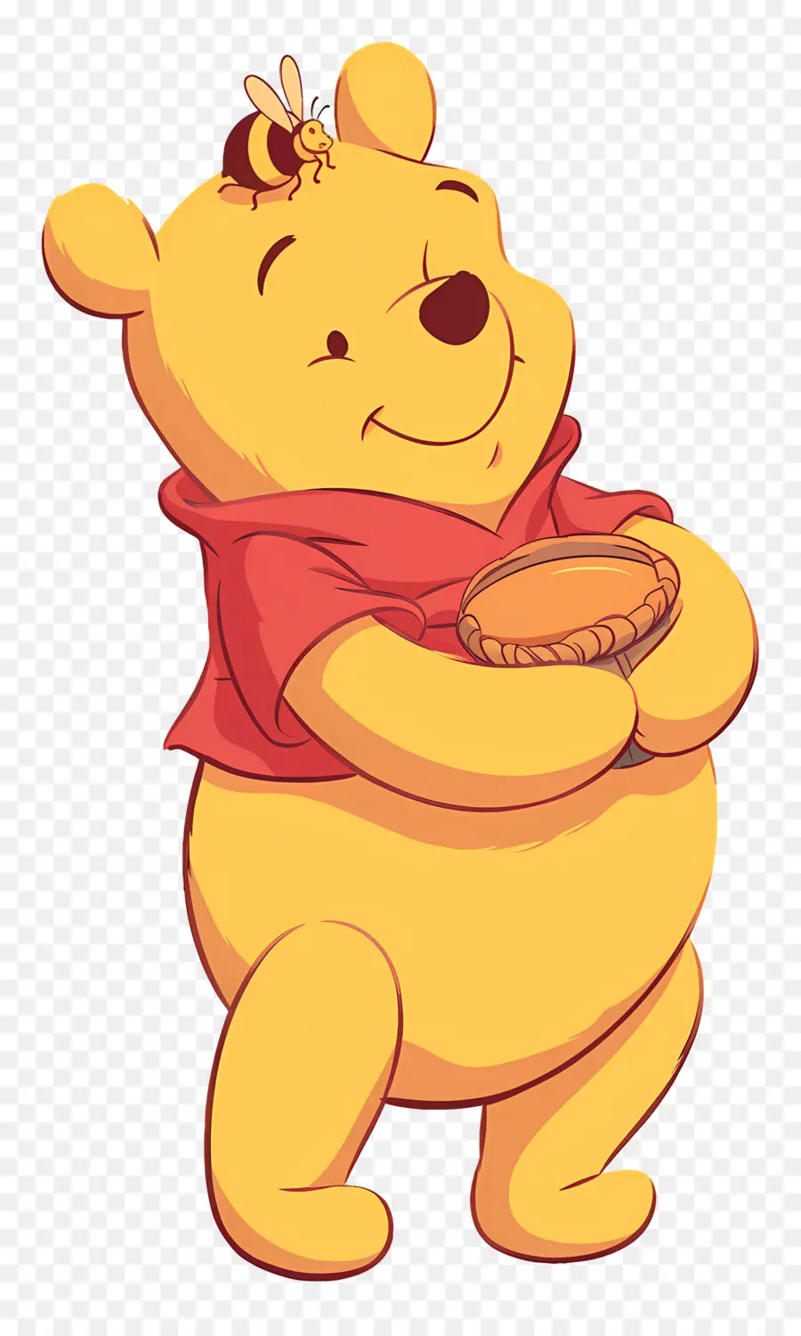 Winnie Si Beruang，Beruang Kuning Dengan Madu PNG