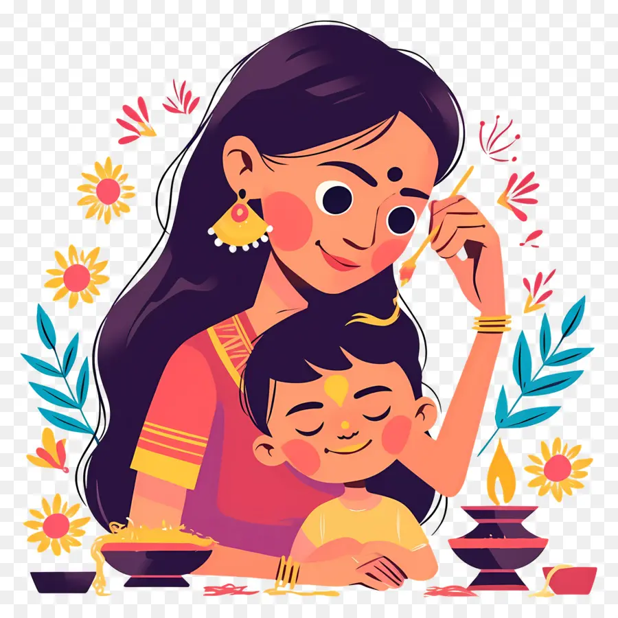 Bhai Dooj，Ibu Dan Anak PNG