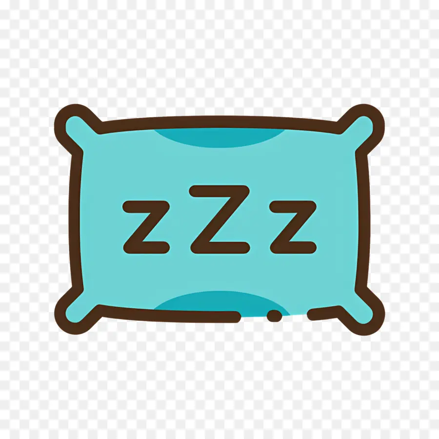 Tidur Zzz，Bantal PNG