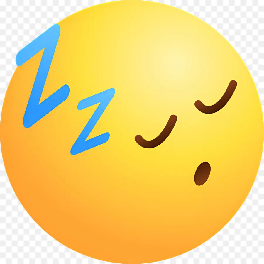 Tidur Zzz，Emoji Tidur PNG