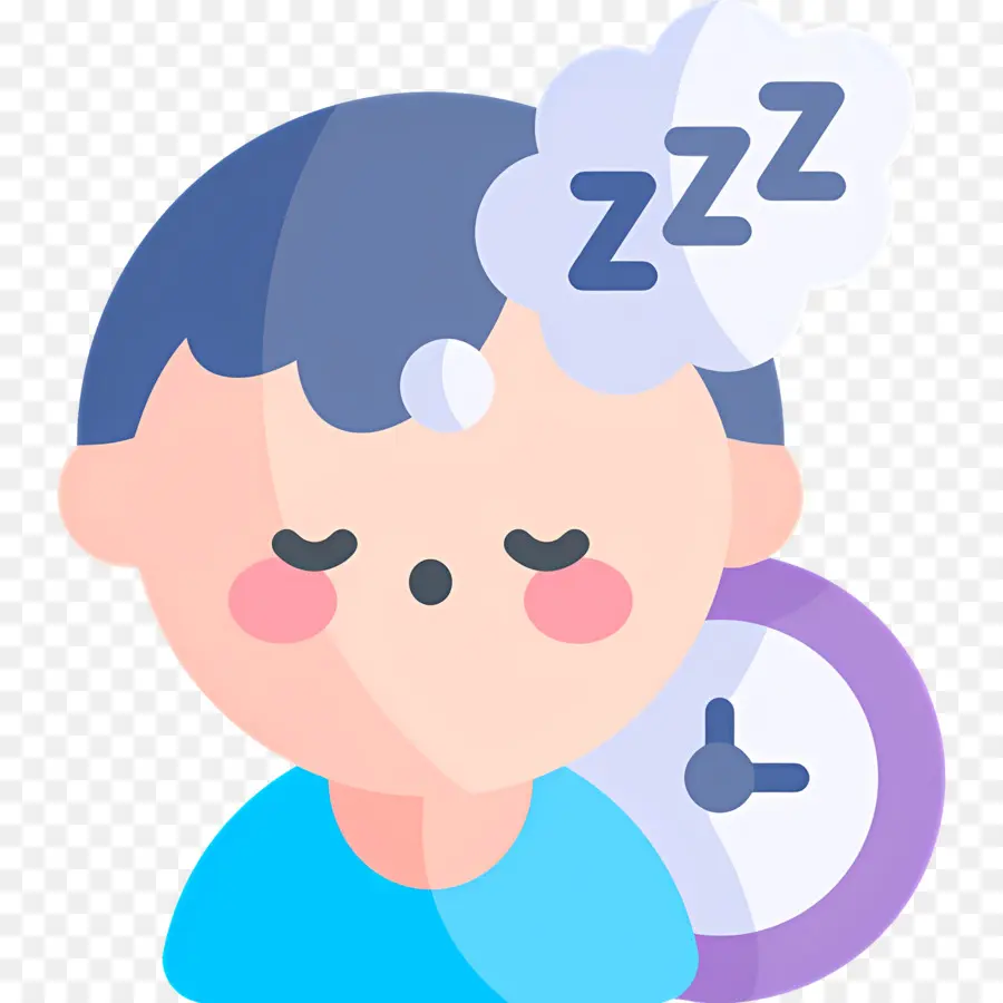 Tidur Zzz，Orang Tidur PNG