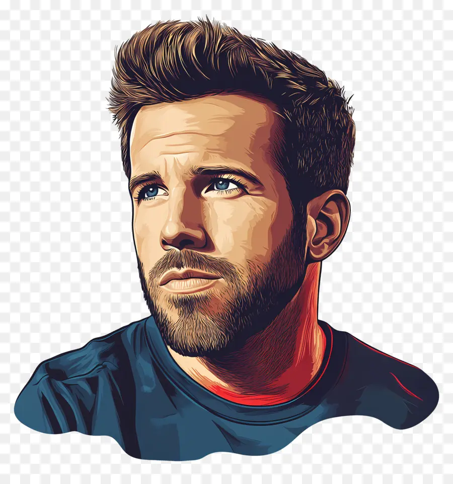 Ryan Reynolds，Ilustrasi Karakter PNG