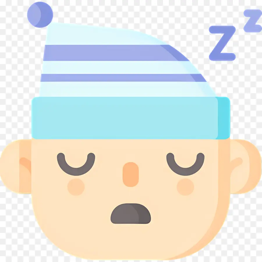 Tidur Zzz，Wajah Tidur PNG