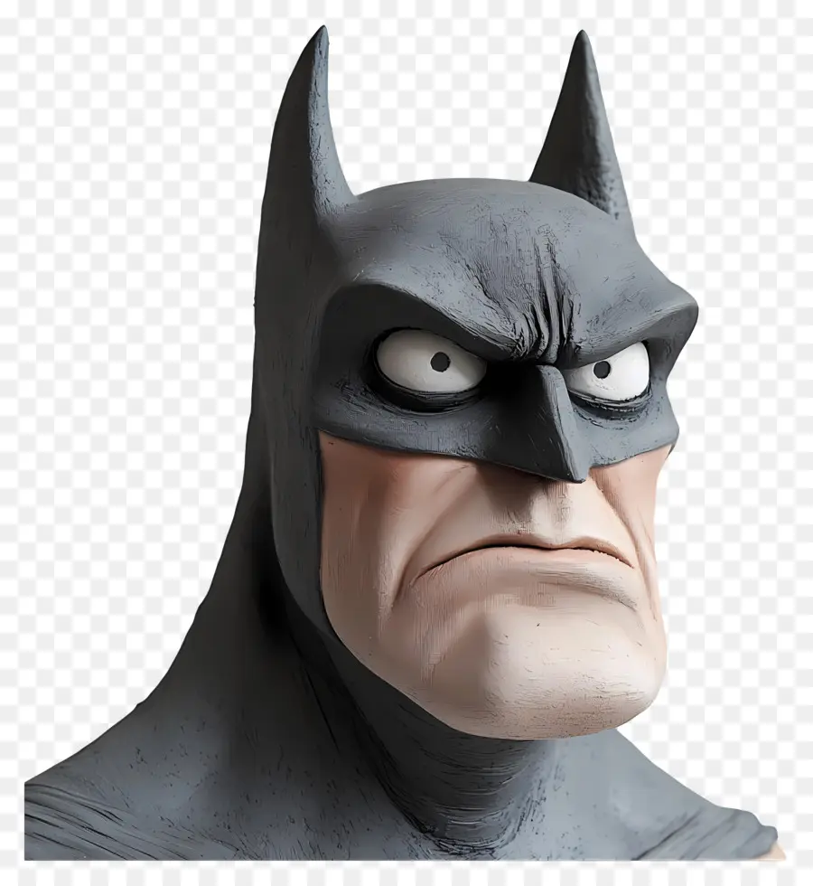 Batman，Patung Pahlawan Super Yang Serius PNG