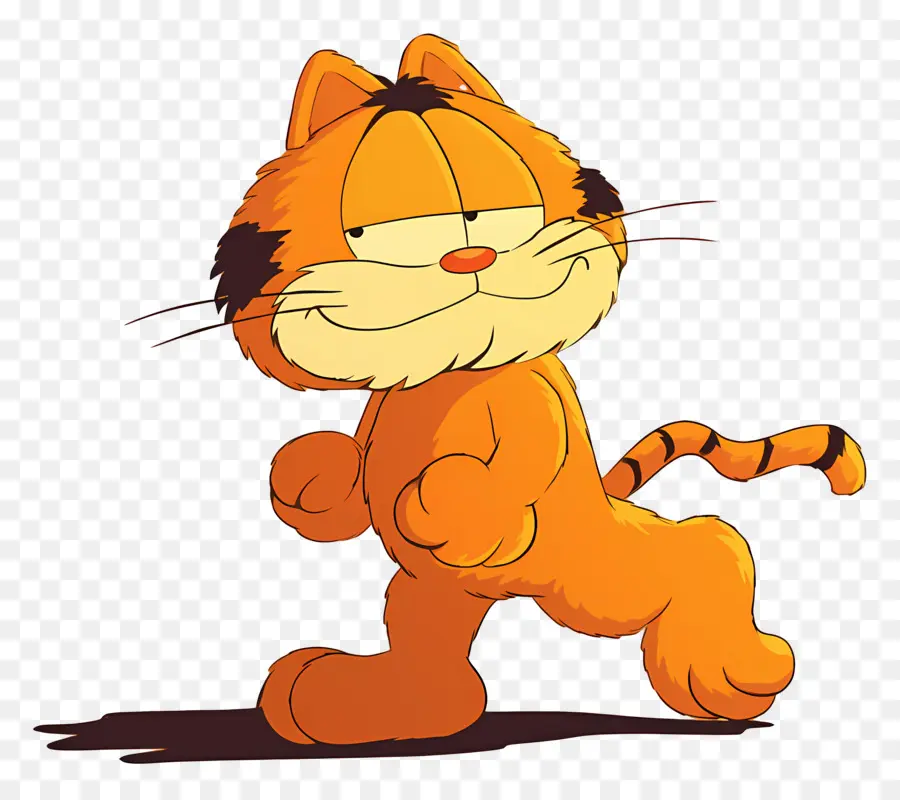 Garfield，Kucing Oranye PNG