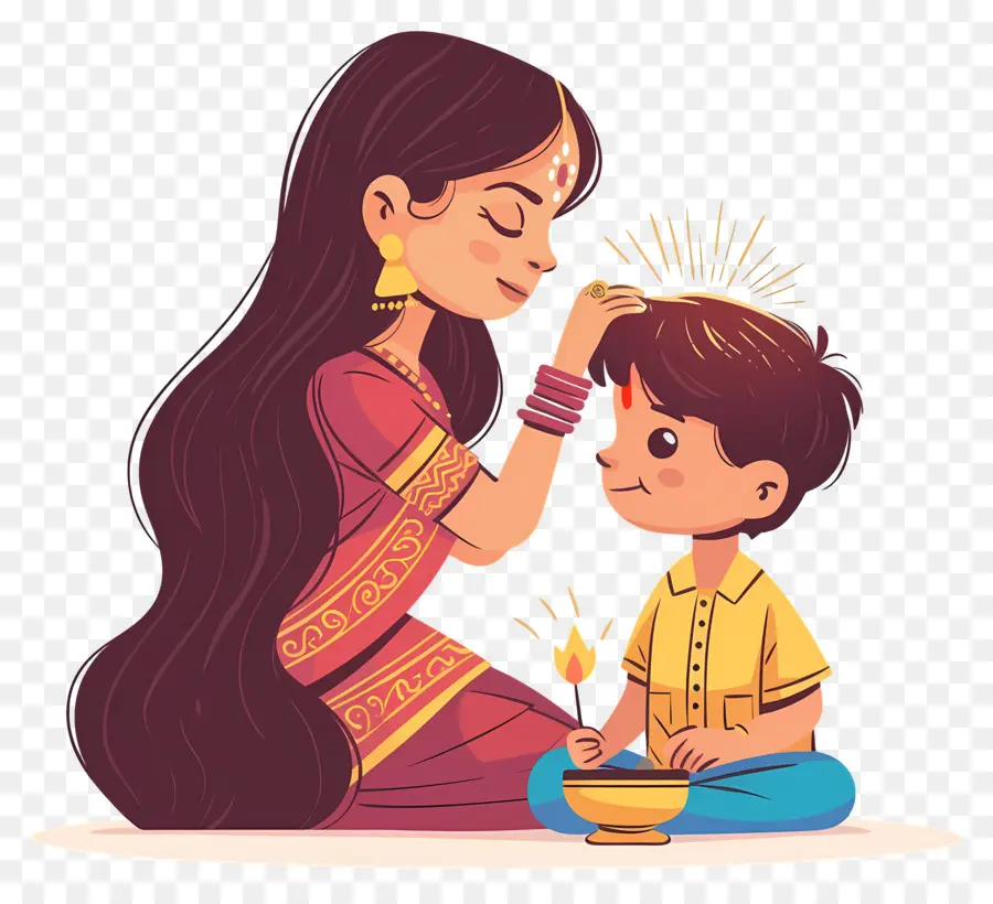 Bhai Dooj，Ibu Dan Anak PNG