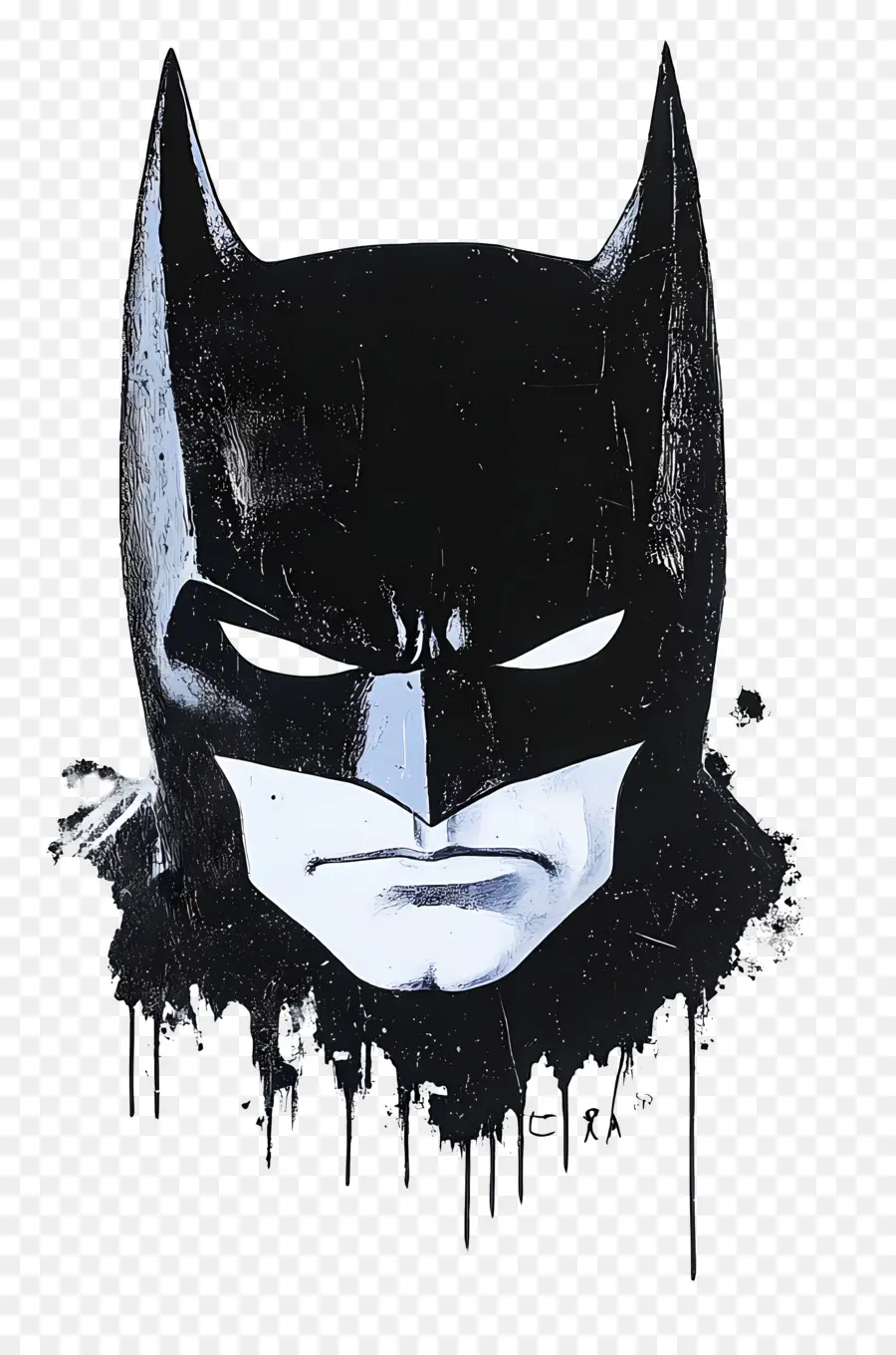 Batman，Batman Yang Dicat PNG