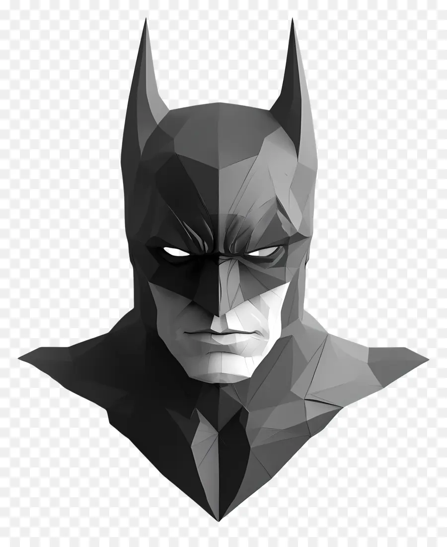 Batman，Pahlawan Kelelawar Geometris PNG