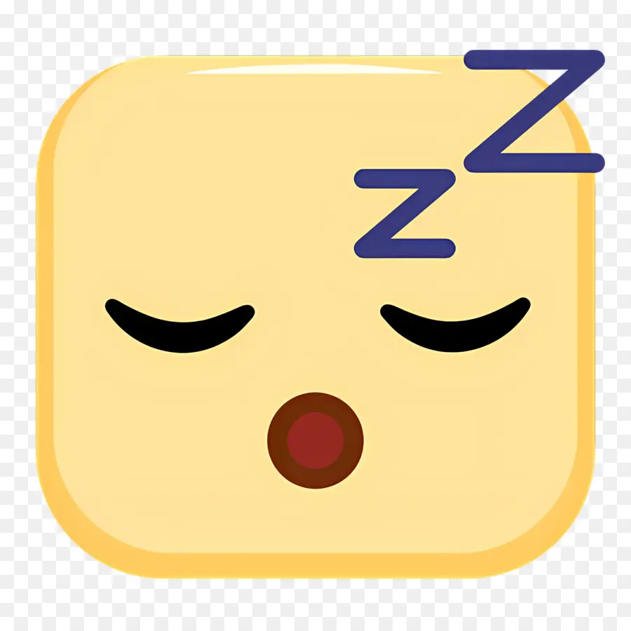 Tidur Zzz，Emoji Tidur PNG