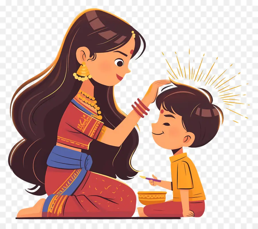 Bhai Dooj，Ibu Dan Anak PNG