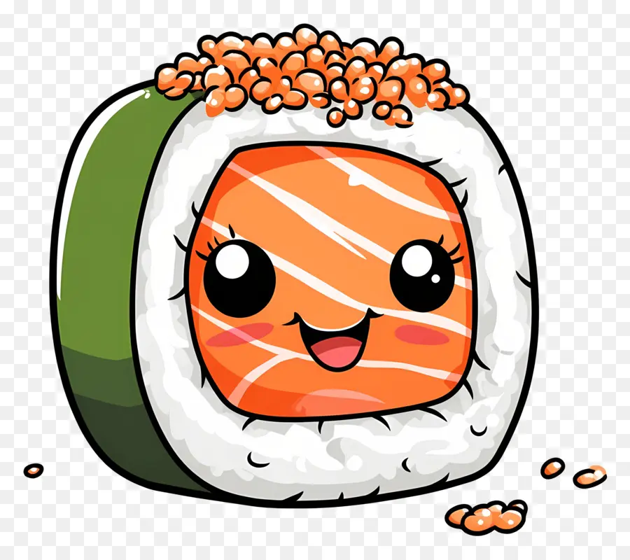 Sushi Yang Lucu，Sushi PNG