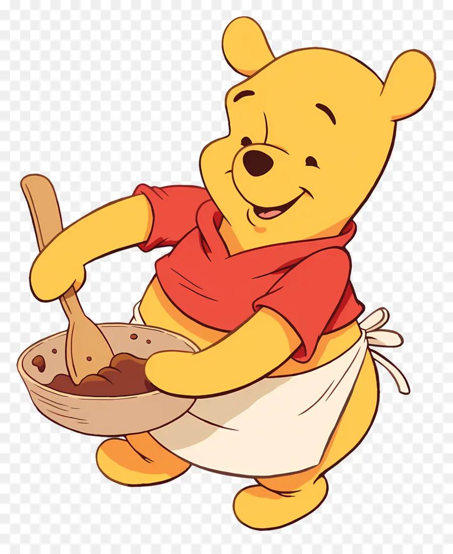 Winnie Si Beruang，Pengadukan Beruang PNG