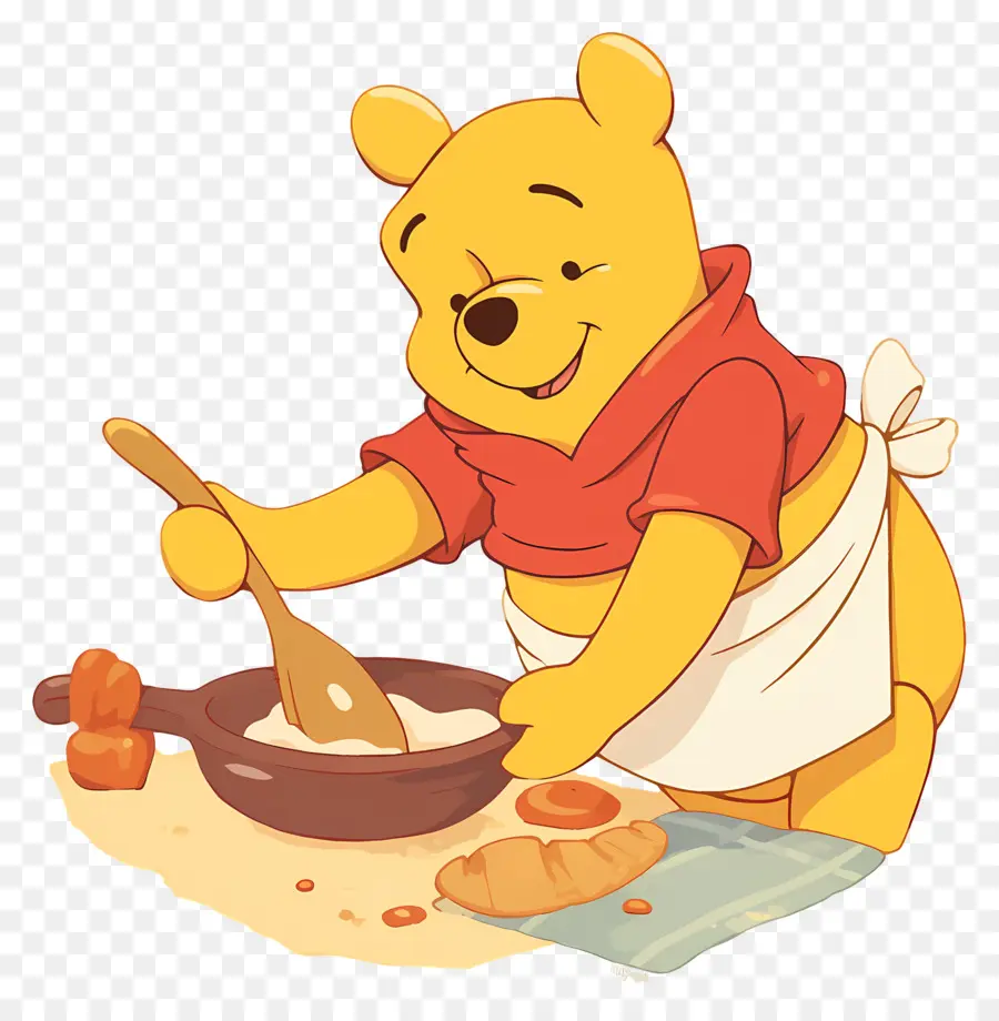 Winnie Si Beruang，Pengadukan Beruang PNG