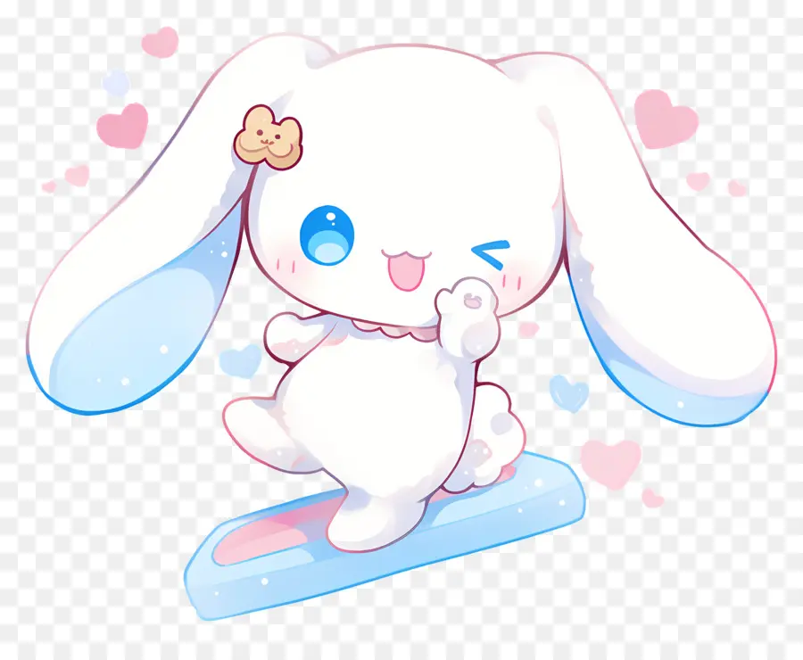 Cinnamoroll Yang Lucu，Kelinci Putih PNG