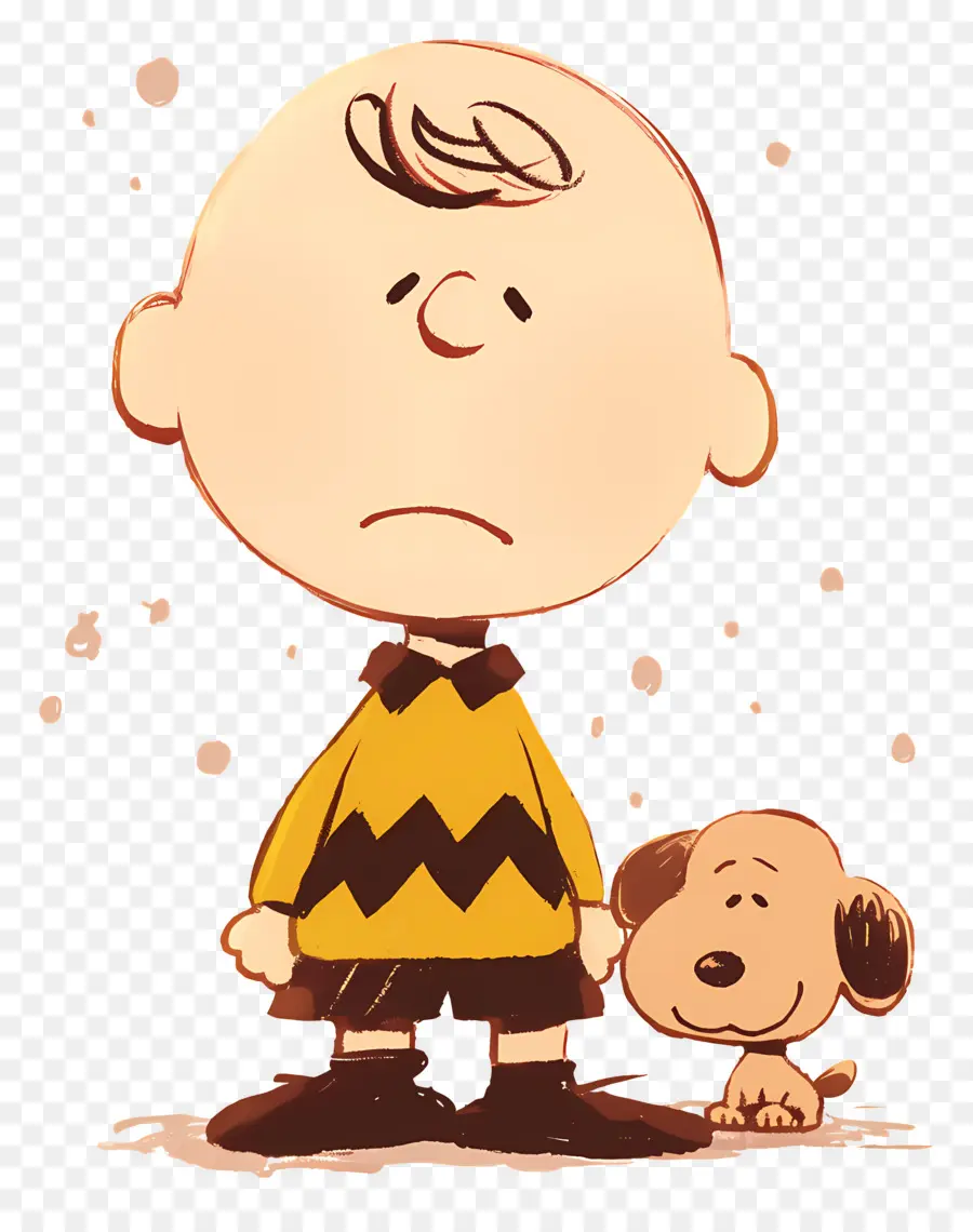 Charlie Brown，Kartun Anak Laki Laki Dan Anjing PNG