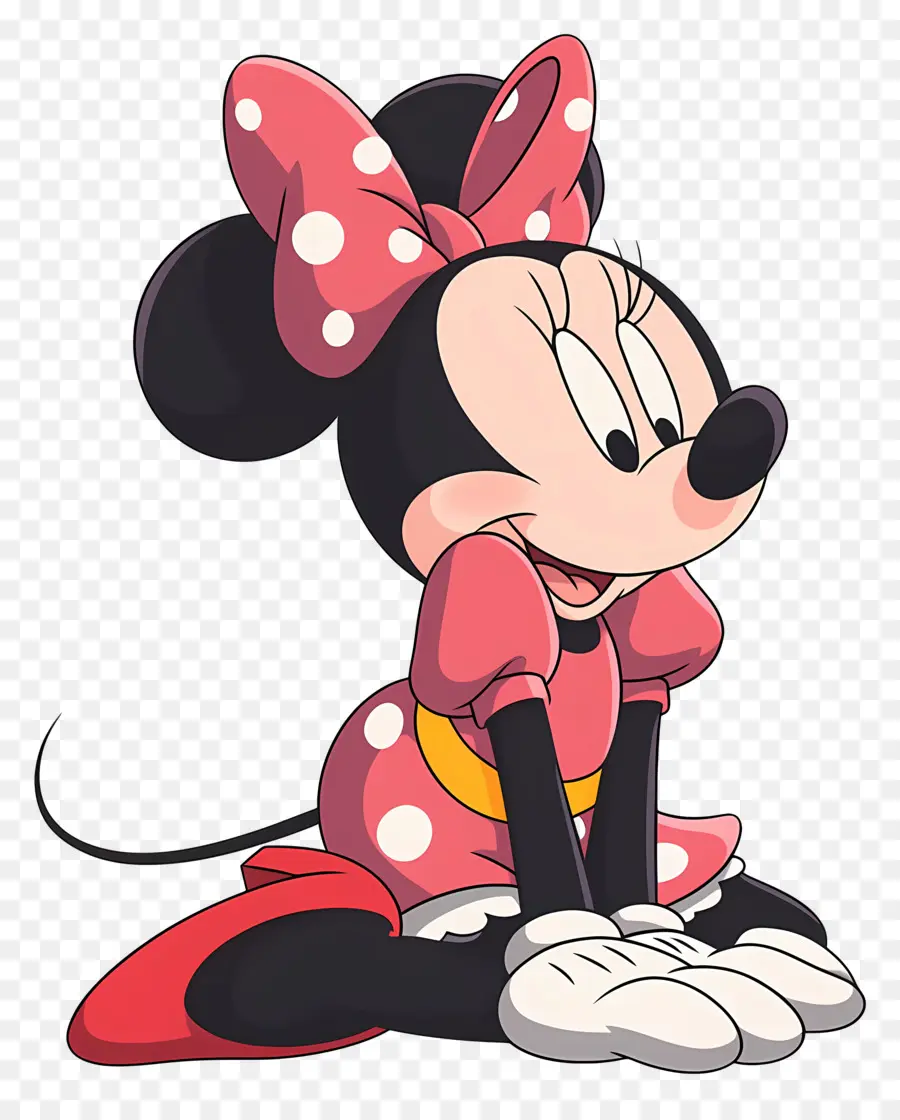 Minnie Tikus，Tikus Kartun PNG