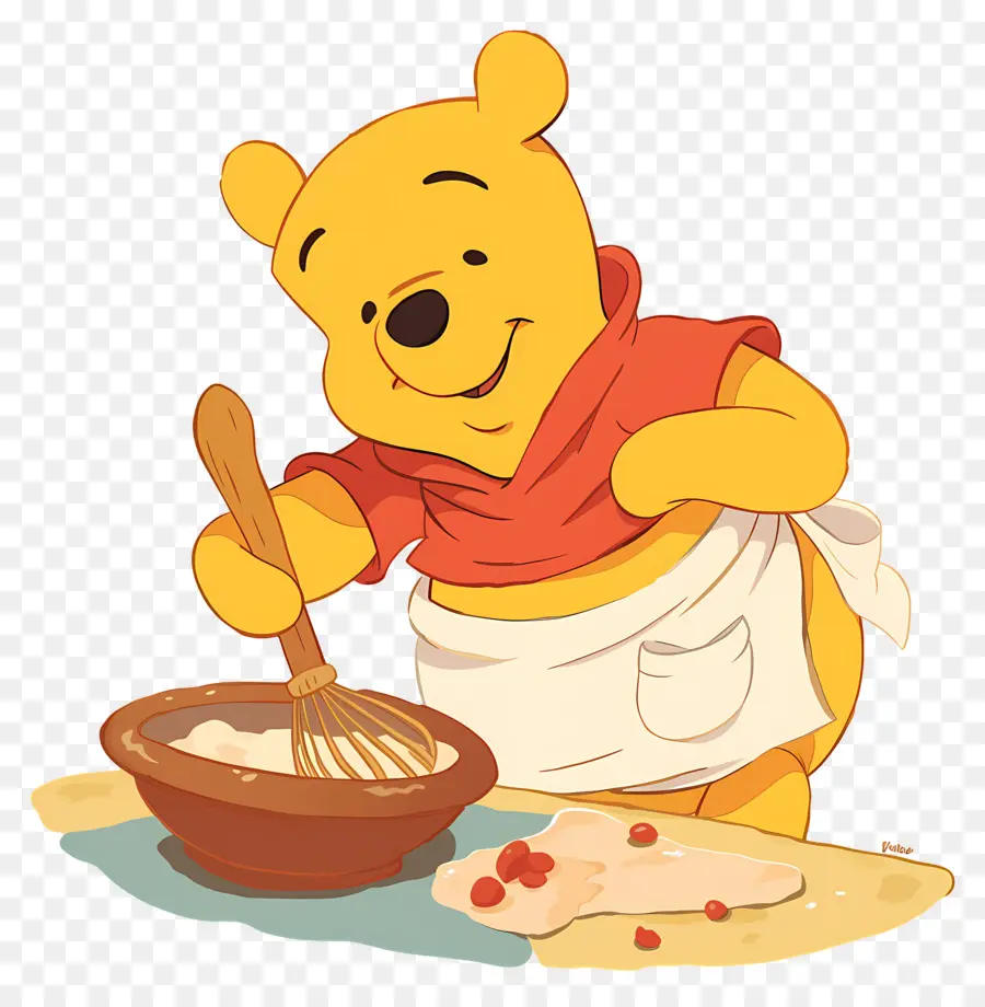 Winnie Si Beruang，Pengadukan Beruang PNG